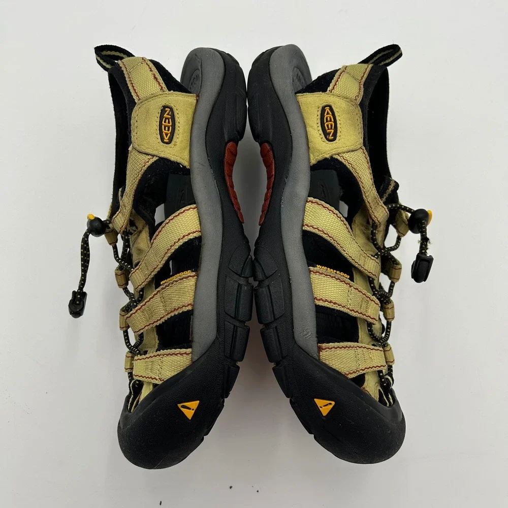 Keen Newport H2 Sandals Mens Size 8.5 Waterproof Hiking Outdoor Water Shoes Tan